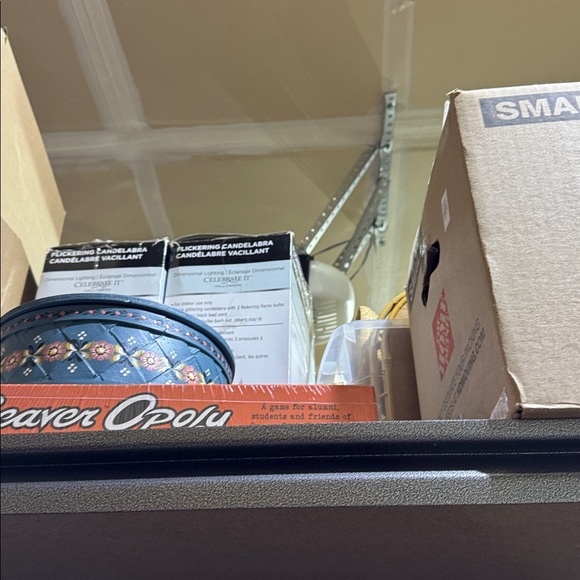 Vintage Swedish Primitive Hand-Painted Decorative Wooden Box With Lid - Picture 7 of 7